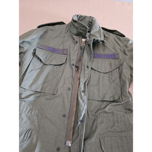 Vintage Field Jacket Size Small Regular Cold Weather US Army OG-107 60s 70s - Picture 11 of 16